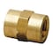 Thrifco Plumbing 1/8 Inch FIP Coupling Brass 9316016 - alternate 1